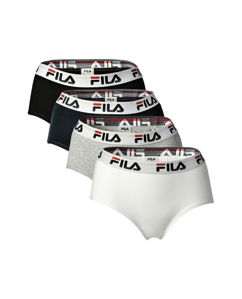 Fila-Damen-Panty-4er-Pack-schwarz