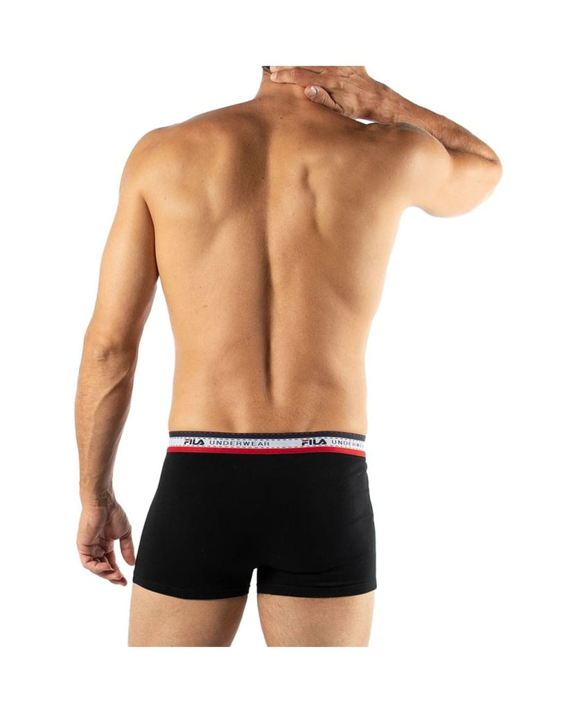 Fila-Herren-Boxershort-4er-Pack-schwarz