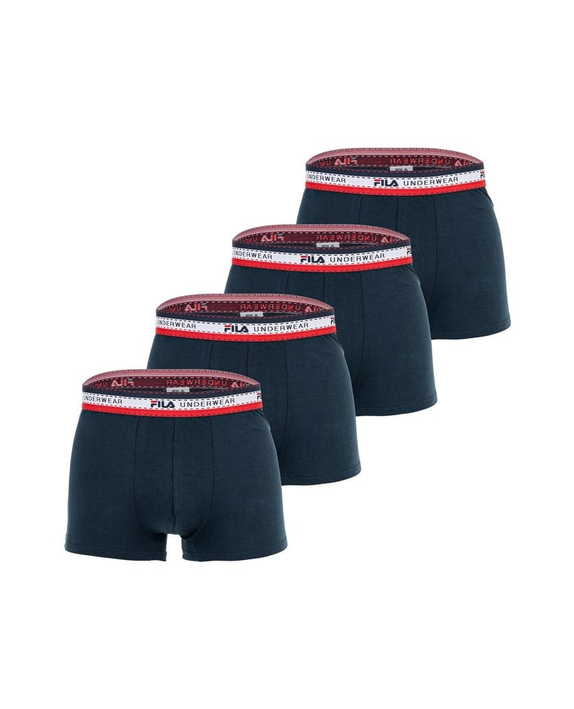 Fila-Herren-Boxershort-4er-Pack-schwarz