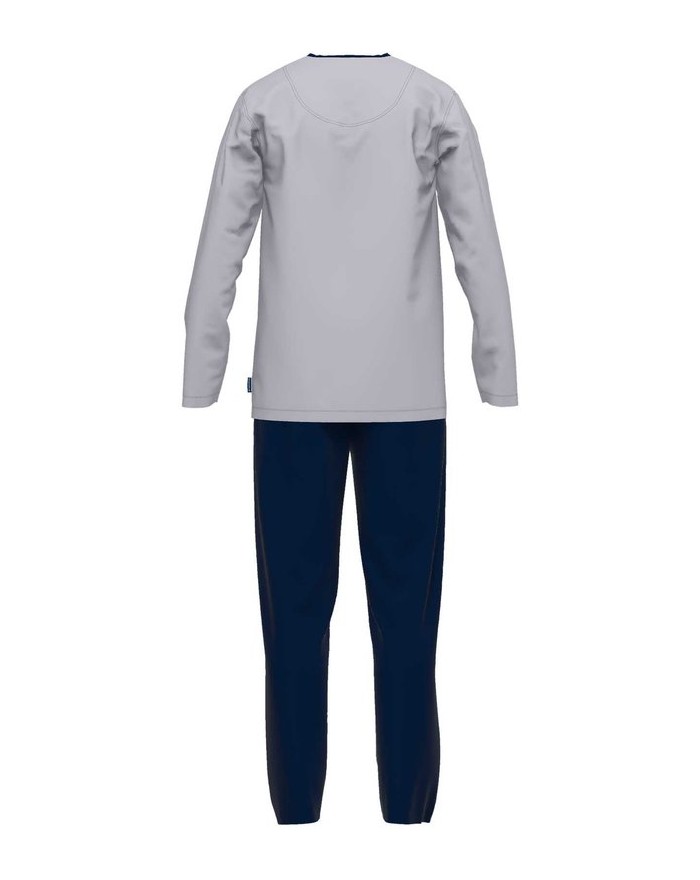Tom-Tailor-Herren-Pyjama-grau