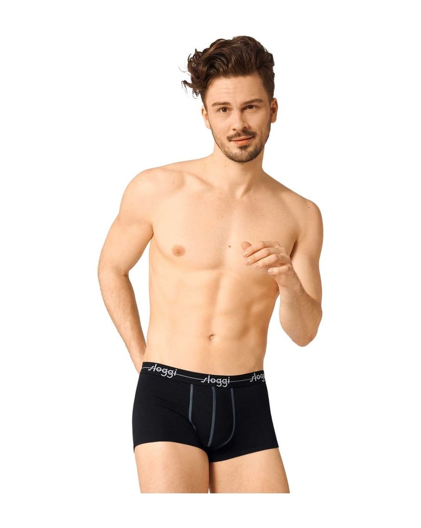 Sloggi-Herren-Boxershort-2er-Pack-Start-Hipster-C2P-box-schwarz