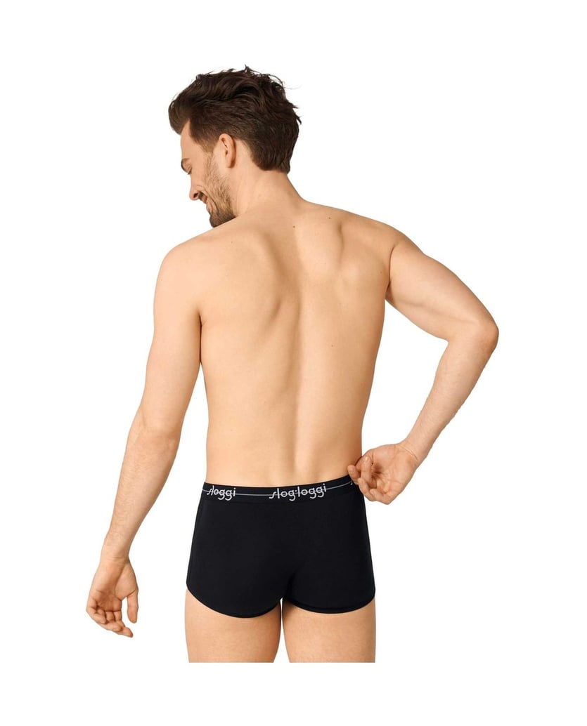 Sloggi-Herren-Boxershort-2er-Pack-Start-Hipster-C2P-box-schwarz