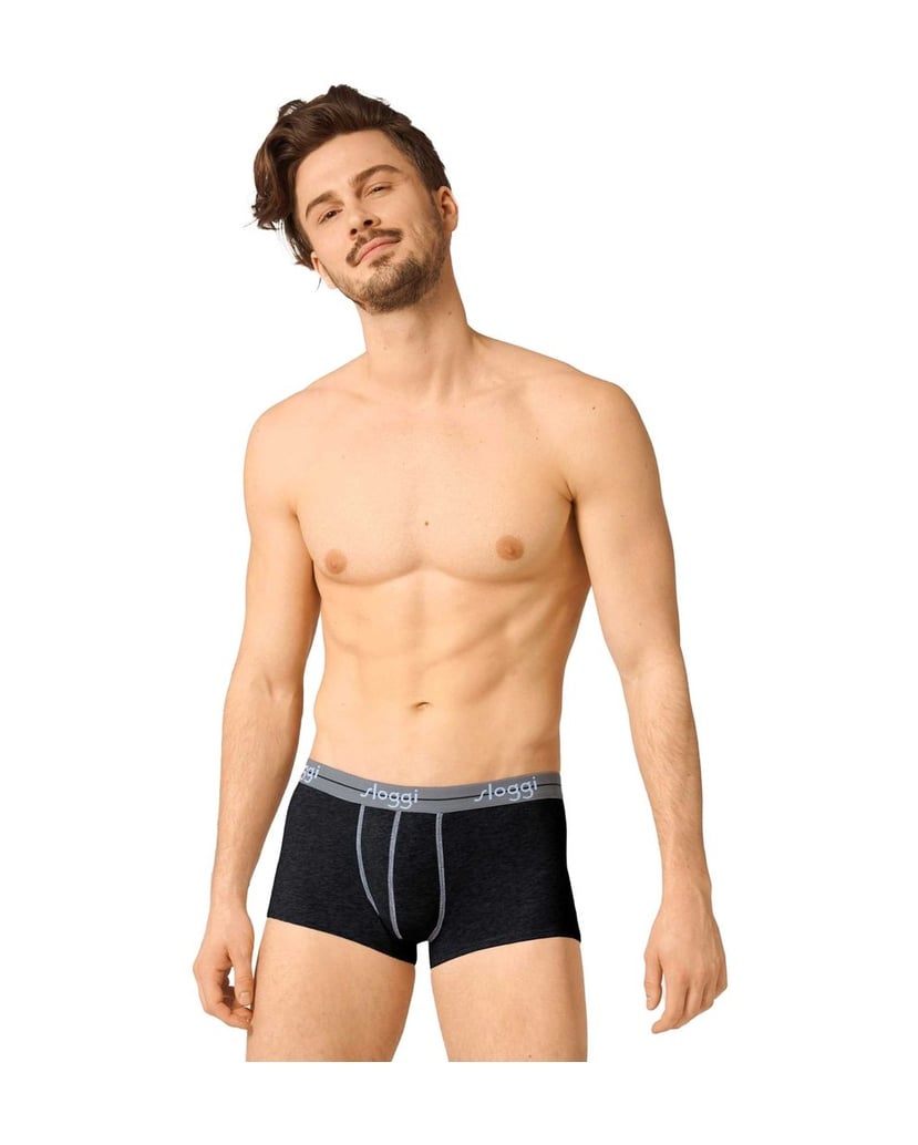 Sloggi-Herren-Boxershort-2er-Pack-Start-Hipster-C2P-box-schwarz