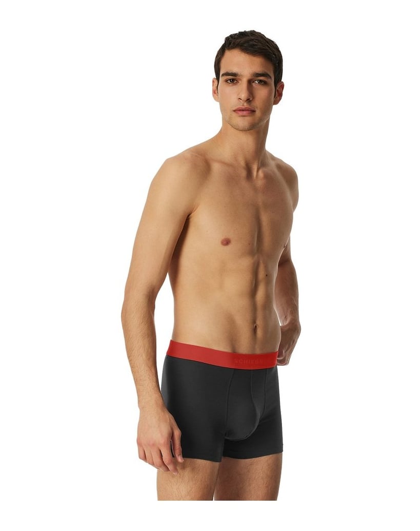 SCHIESSER-Herren-Boxershort-3er-Pack-3PACK-Shorts-rot