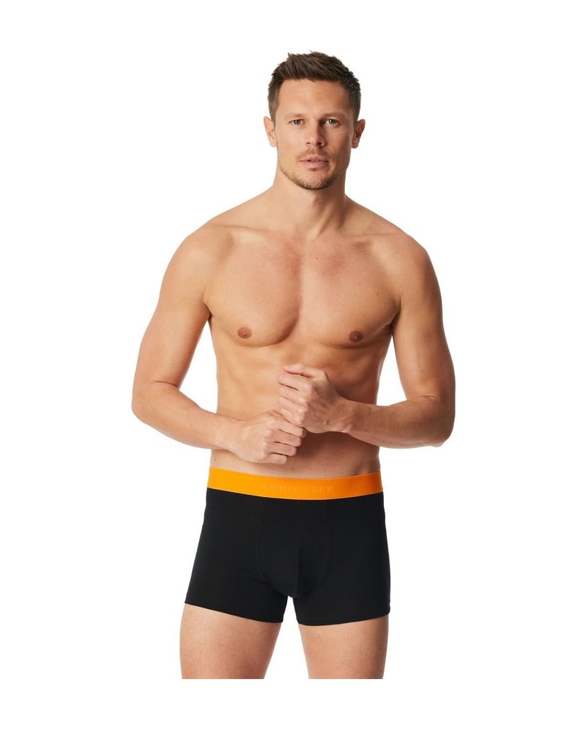 SCHIESSER-Herren-Boxershort-3er-Pack-3PACK-Shorts-rot