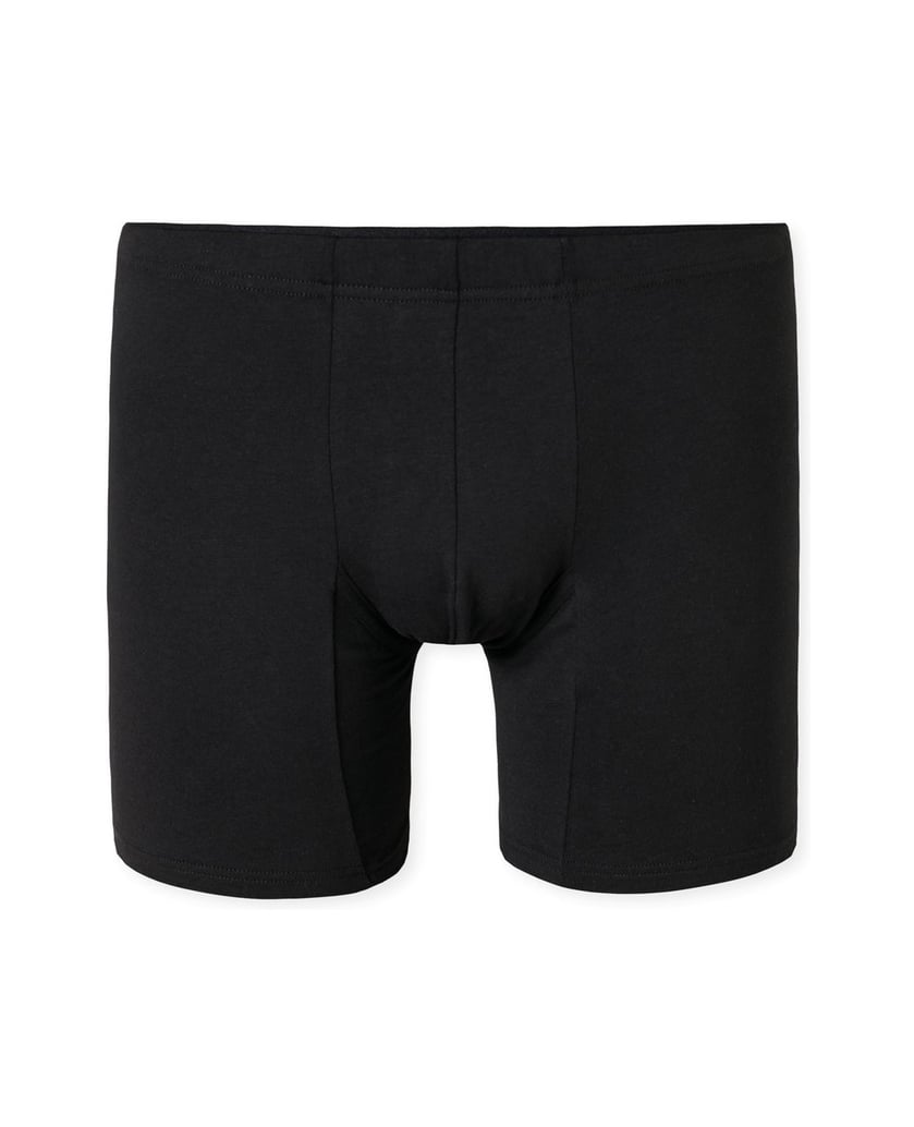 SCHIESSER-Herren-Boxershort-1er-Pack-Premium-Cotton-Shorts-schwarz