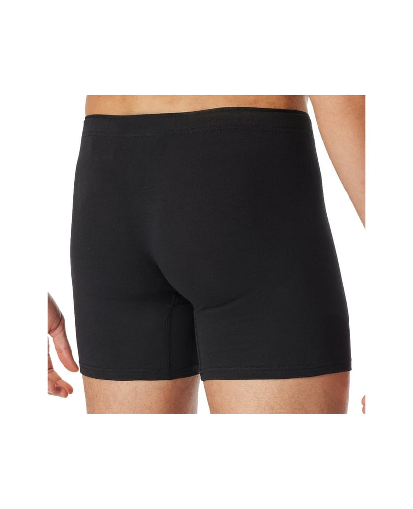 SCHIESSER-Herren-Boxershort-1er-Pack-Premium-Cotton-Shorts-schwarz