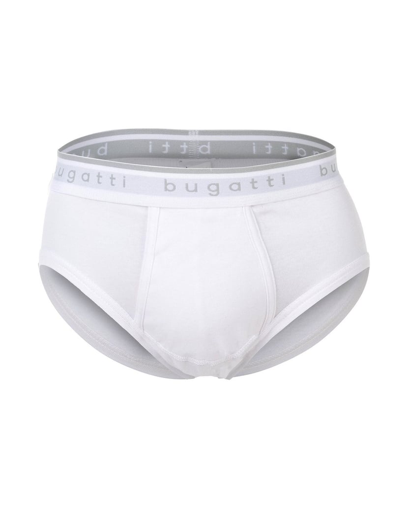 BUGATTI-Herren-Boxershort-3er-Pack-weiss