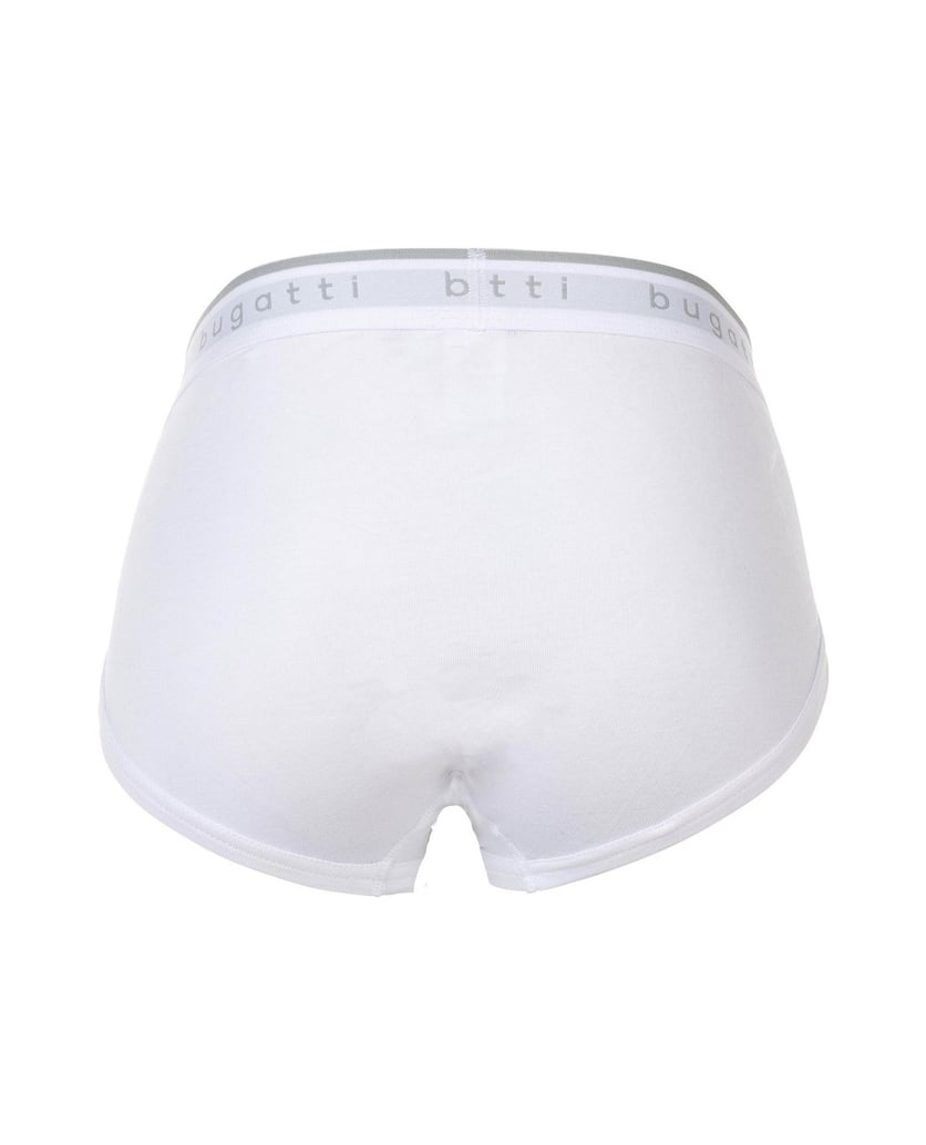 BUGATTI-Herren-Boxershort-3er-Pack-weiss