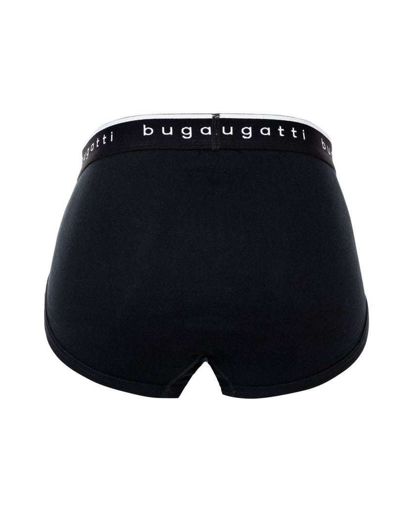 BUGATTI-Herren-Boxershort-3er-Pack-weiss