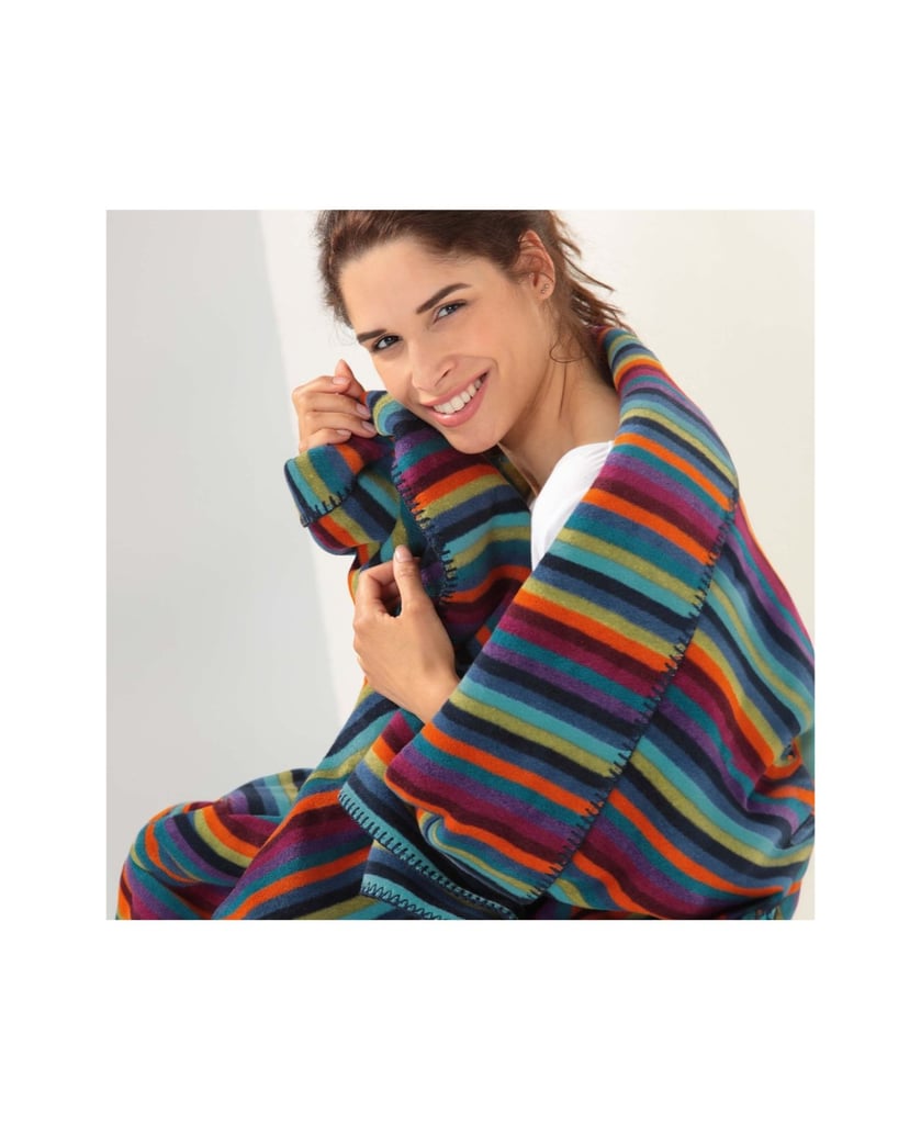 Cawoe-Unisex-Wohndecken-1er-Pack-Lifestyle-Kiss-mehrfarbig-