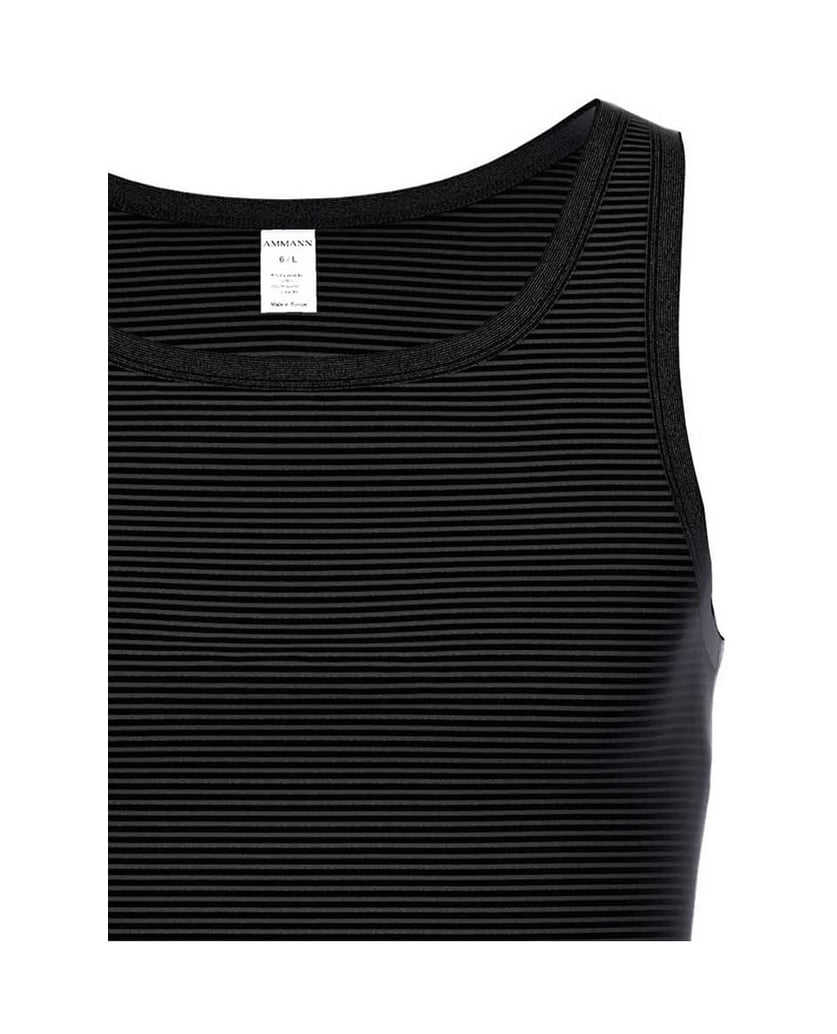 AMMANN-Herren-Unterhemd-1er-Pack-Jeans-Unterhemd-anthrazit