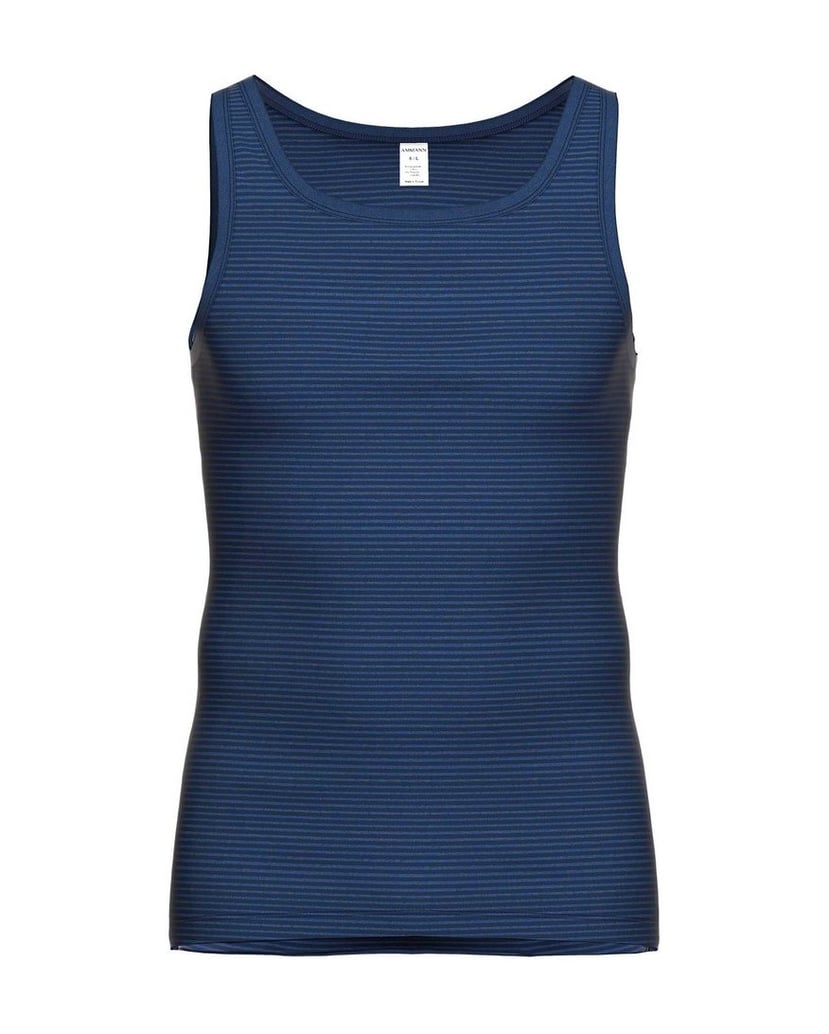 AMMANN-Herren-Unterhemd-1er-Pack-Jeans-Unterhemd-anthrazit