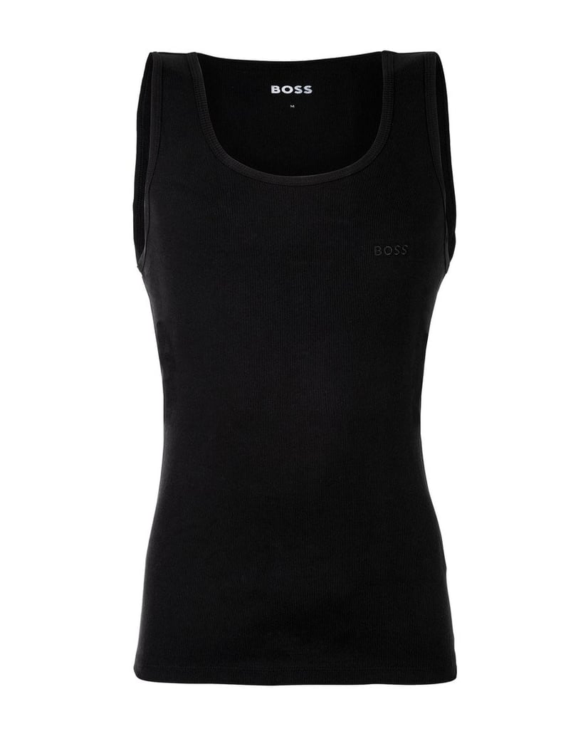 BOSS-Herren-Unterhemd-3er-Pack-TankTop3P-RibClassic-schwarz