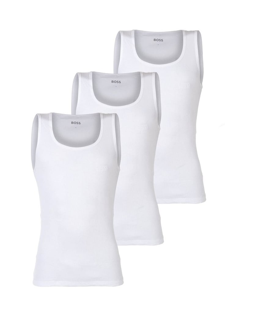 BOSS-Herren-Unterhemd-3er-Pack-TankTop3P-RibClassic-schwarz