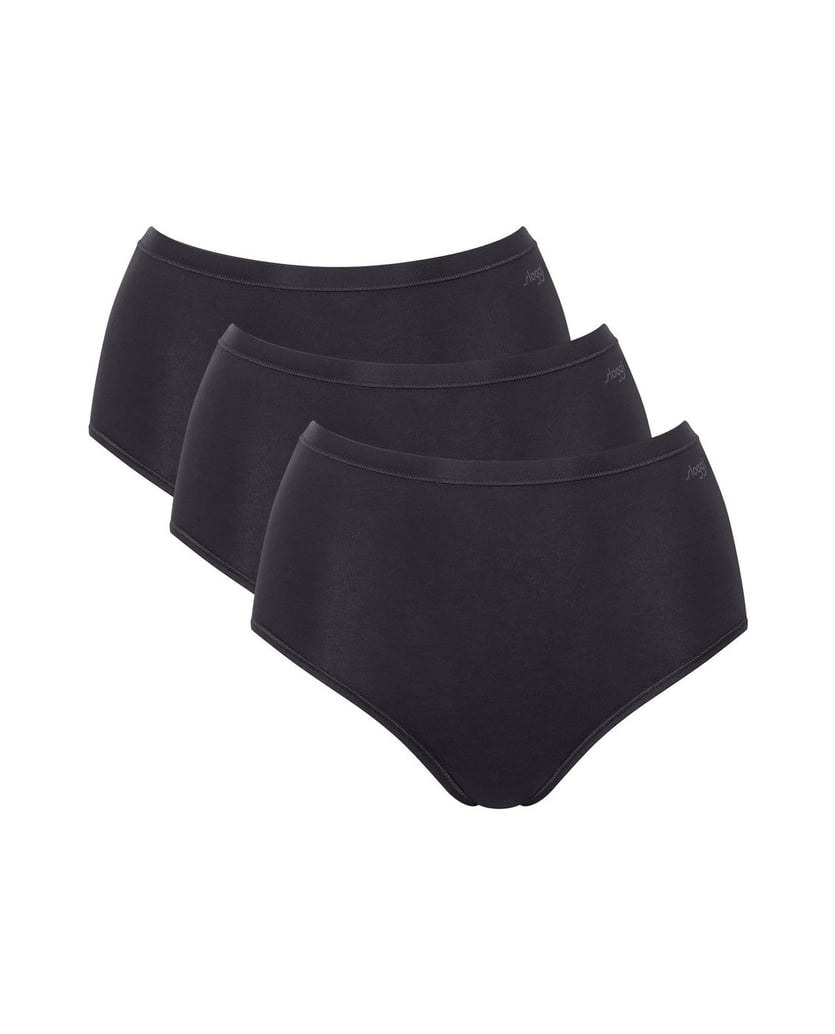 Sloggi-Damen-Slip-3er-Pack-GO-Daily-Cotton-Highwaist-3P-schwarz