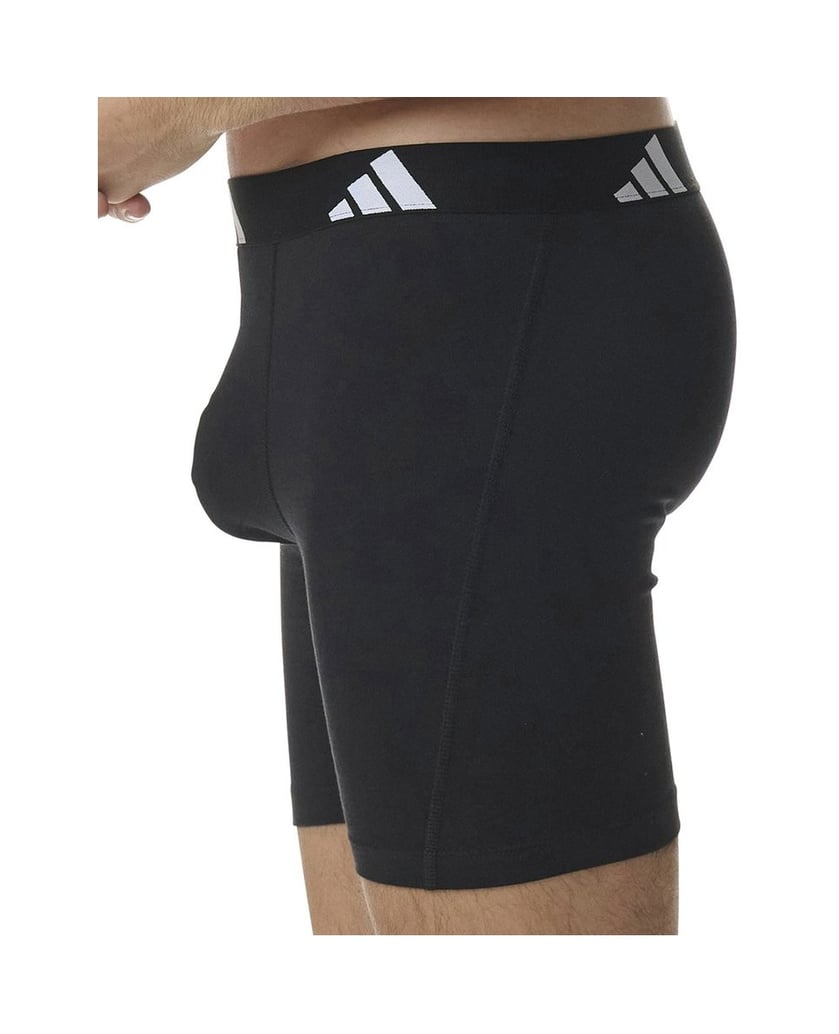 Adidas-Herren-Boxershort-3er-Pack-Boxer-Briefs-Active-Flex-Cotton-schwarz