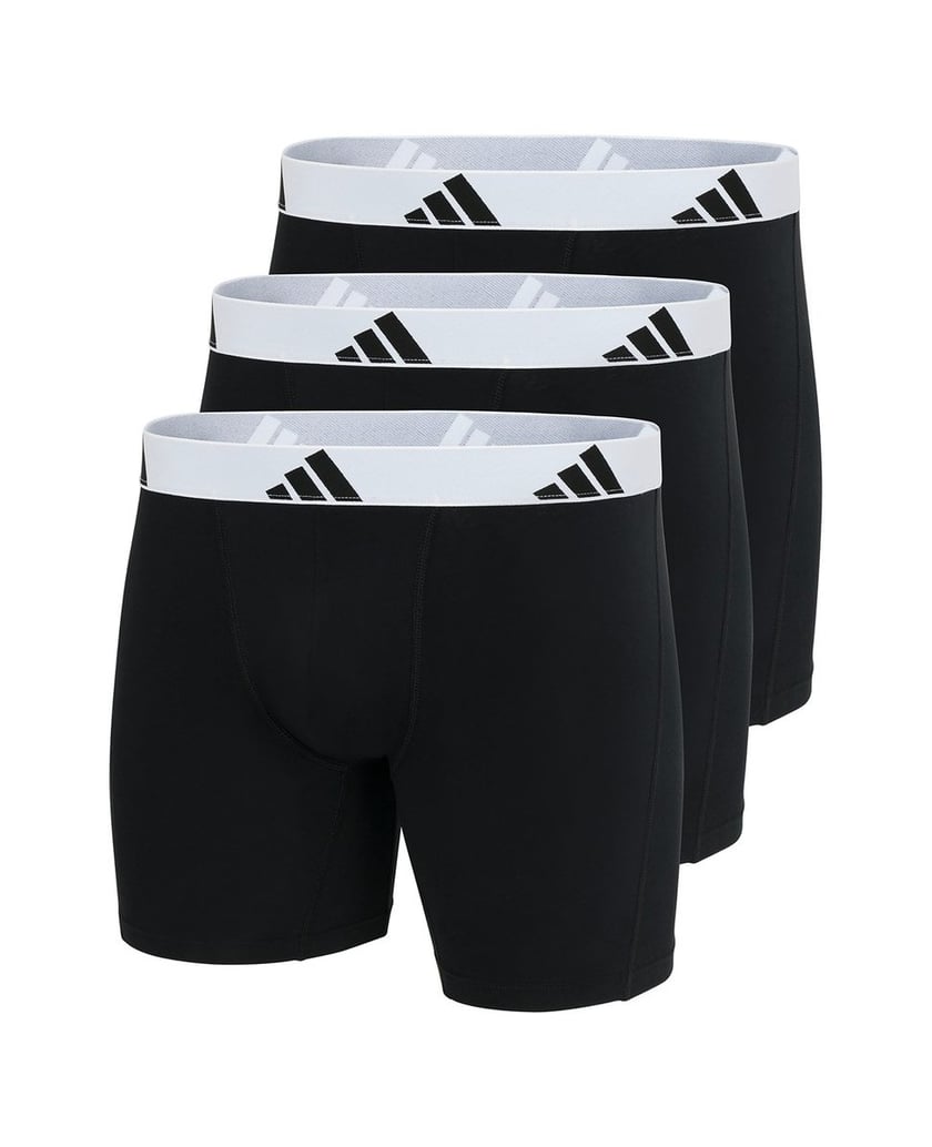 Adidas-Herren-Boxershort-3er-Pack-Boxer-Briefs-Active-Flex-Cotton-schwarz