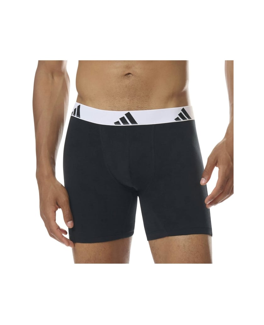 Adidas-Herren-Boxershort-3er-Pack-Boxer-Briefs-Active-Flex-Cotton-schwarz
