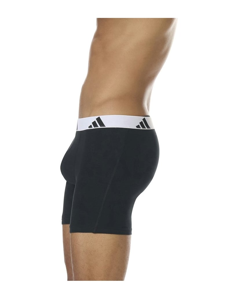 Adidas-Herren-Boxershort-3er-Pack-Boxer-Briefs-Active-Flex-Cotton-schwarz