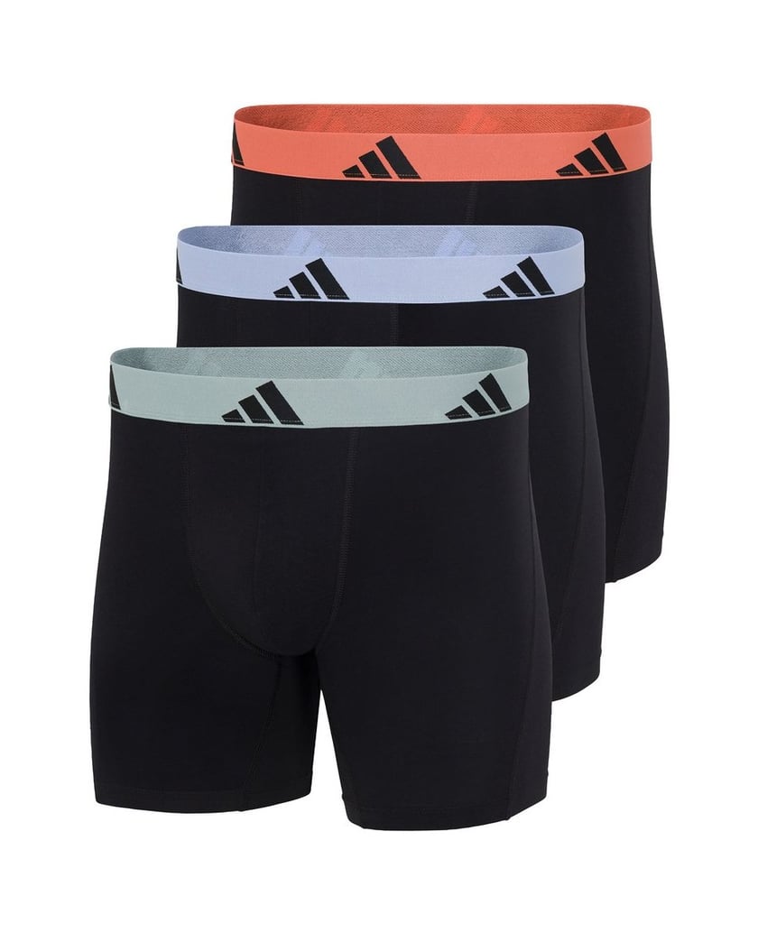 Adidas-Herren-Boxershort-3er-Pack-Boxer-Briefs-Active-Flex-Cotton-schwarz