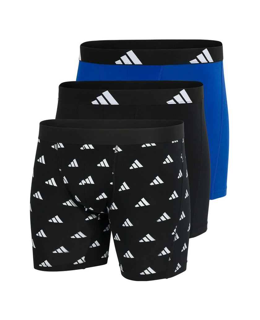 Adidas-Herren-Boxershort-3er-Pack-Boxer-Briefs-Active-Flex-Cotton-schwarz