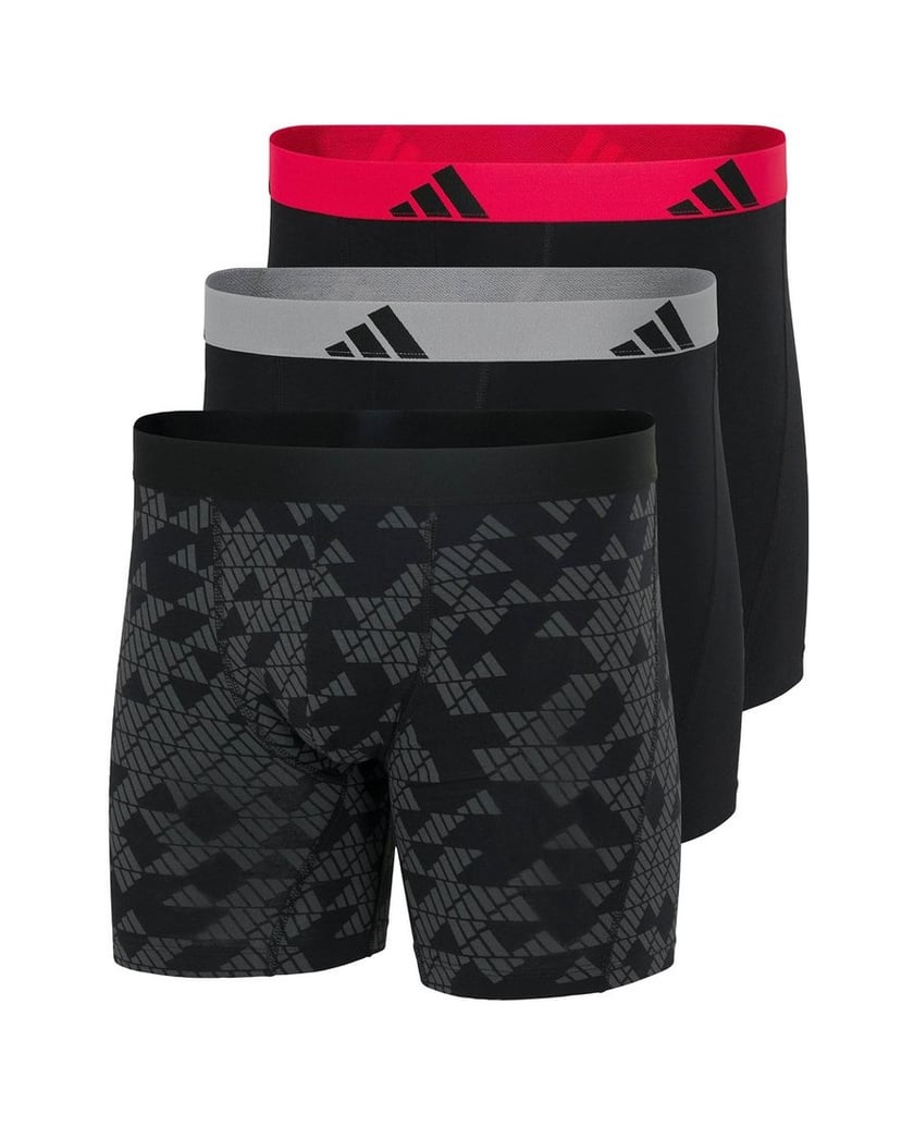 Adidas-Herren-Boxershort-3er-Pack-Boxer-Briefs-Active-Flex-Cotton-schwarz
