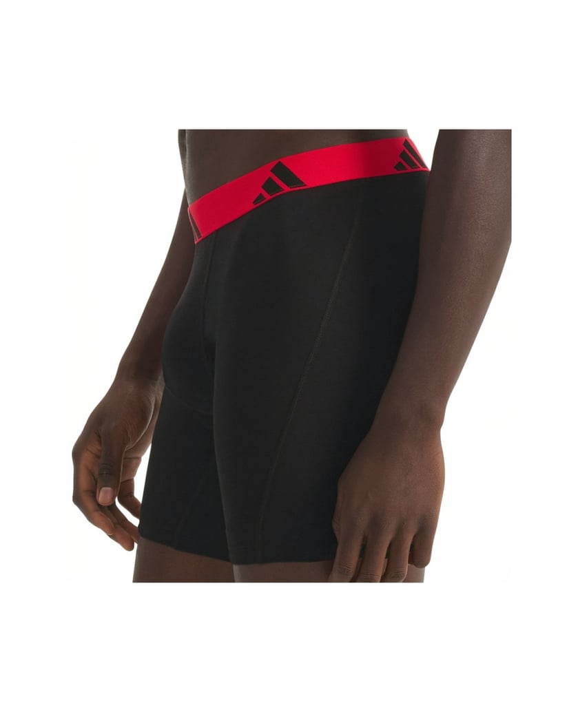 Adidas-Herren-Boxershort-3er-Pack-Boxer-Briefs-Active-Flex-Cotton-schwarz