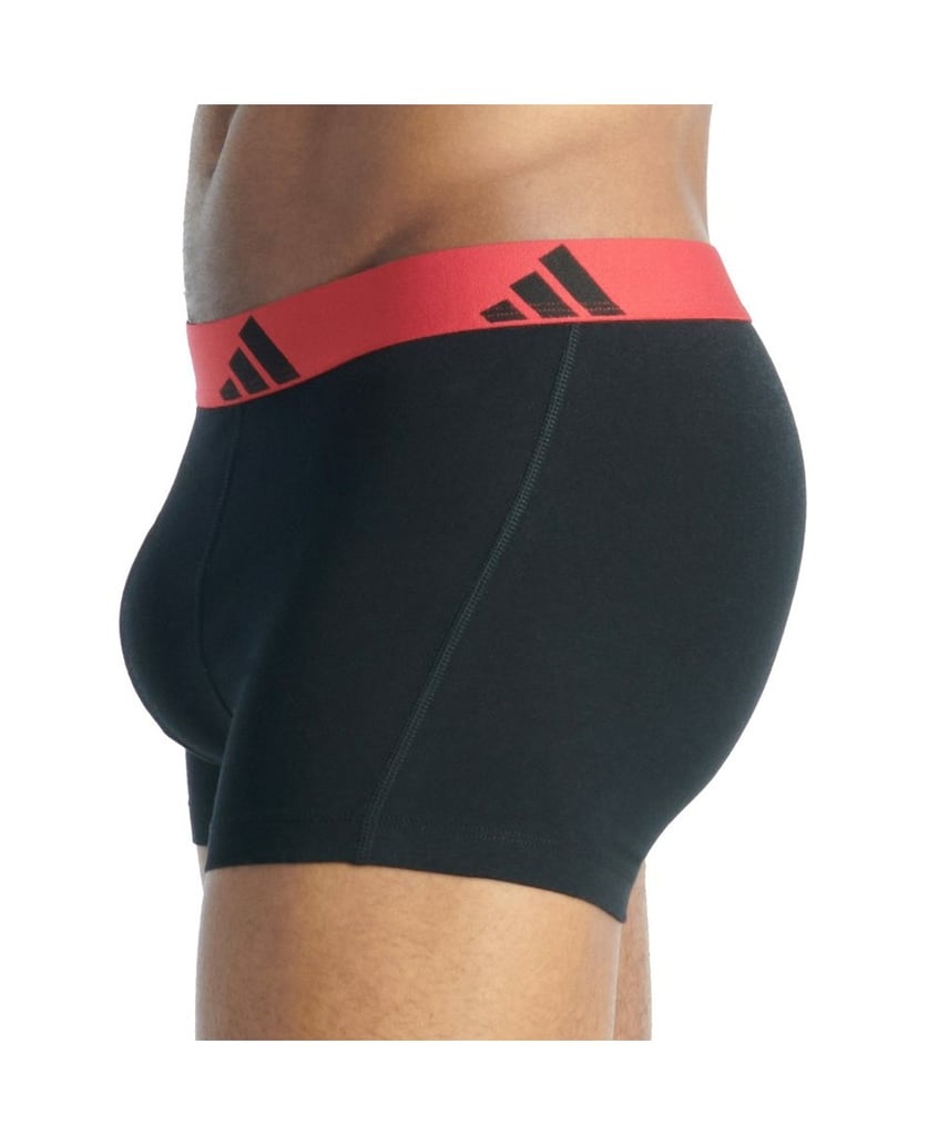 Adidas-Herren-Boxershort-5er-Pack-Trunks-5P-Acvtive-Flex-Cotton-schwarz