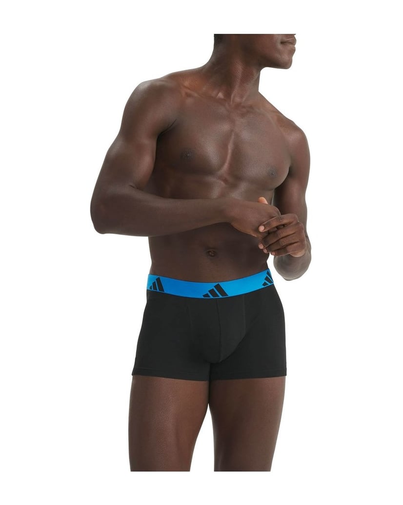 Adidas-Herren-Boxershort-5er-Pack-Trunks-5P-Acvtive-Flex-Cotton-schwarz