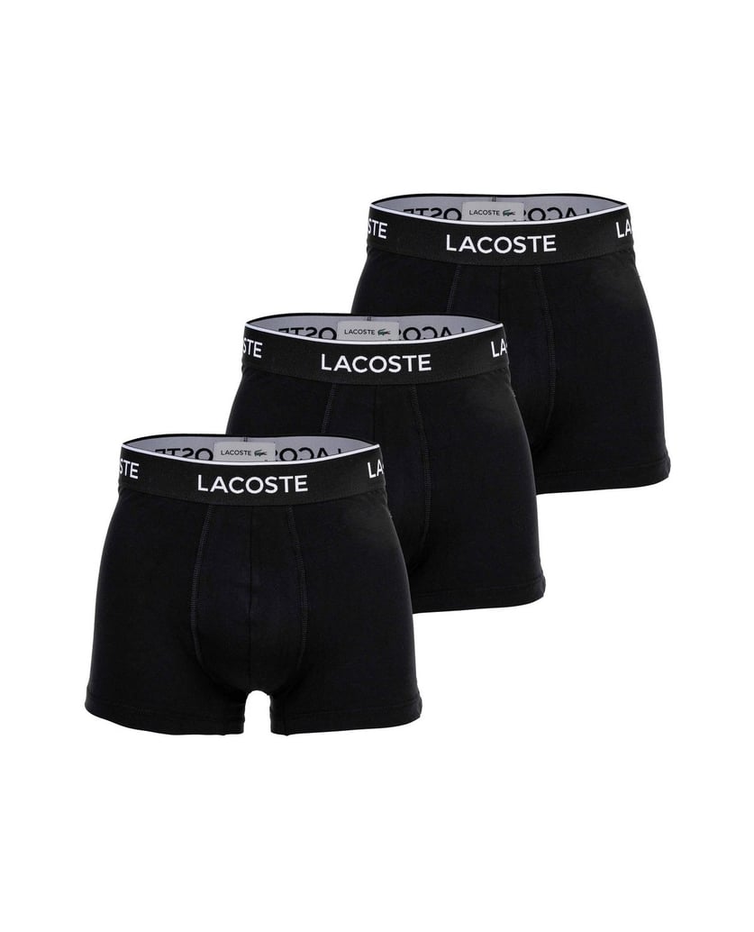 LACOSTE-Herren-Boxershort-3er-Pack-schwarz