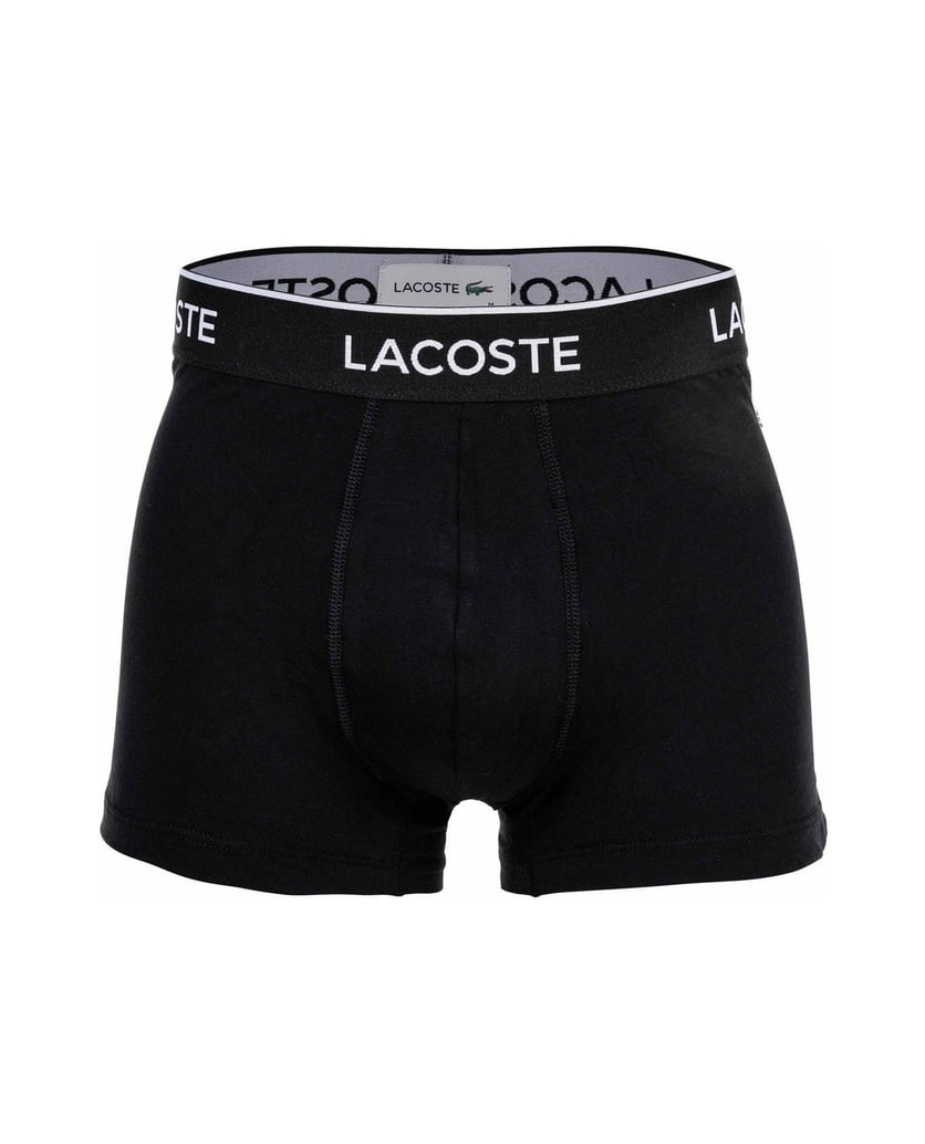 LACOSTE-Herren-Boxershort-3er-Pack-schwarz