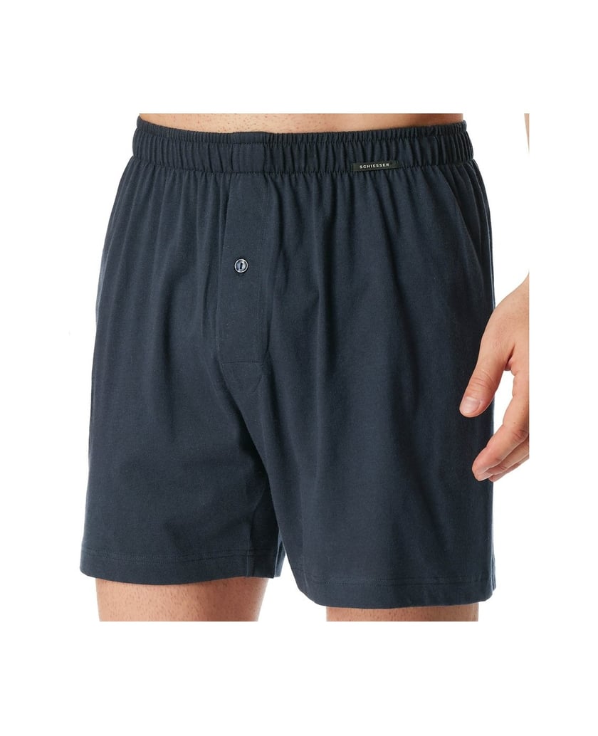 SCHIESSER-Herren-Boxershort-2er-Pack-schwarz