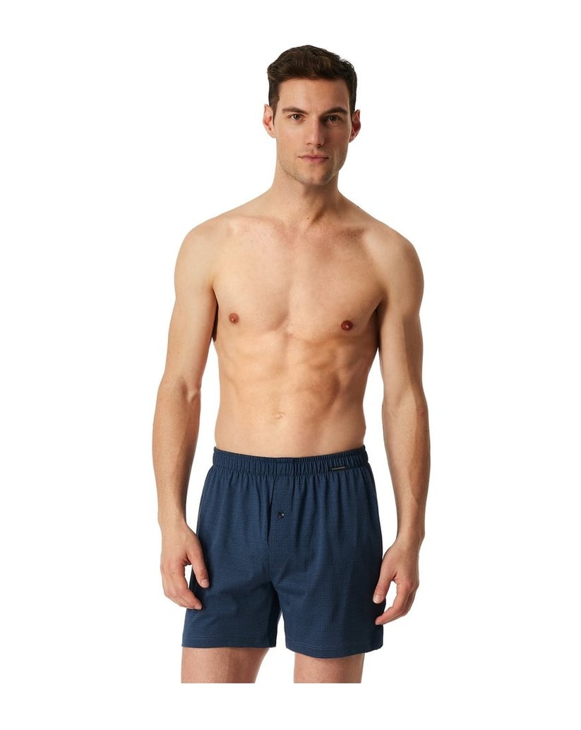 SCHIESSER-Herren-Boxershort-2er-Pack-schwarz