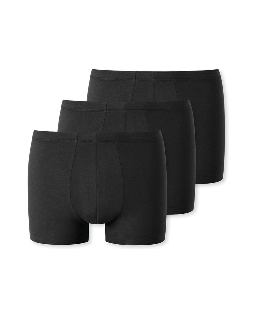 Uncover-by-Schiesser-Herren-Boxershort-3er-Pack-UNCOVER-Cotton-3PACK-Shorts-schwarz
