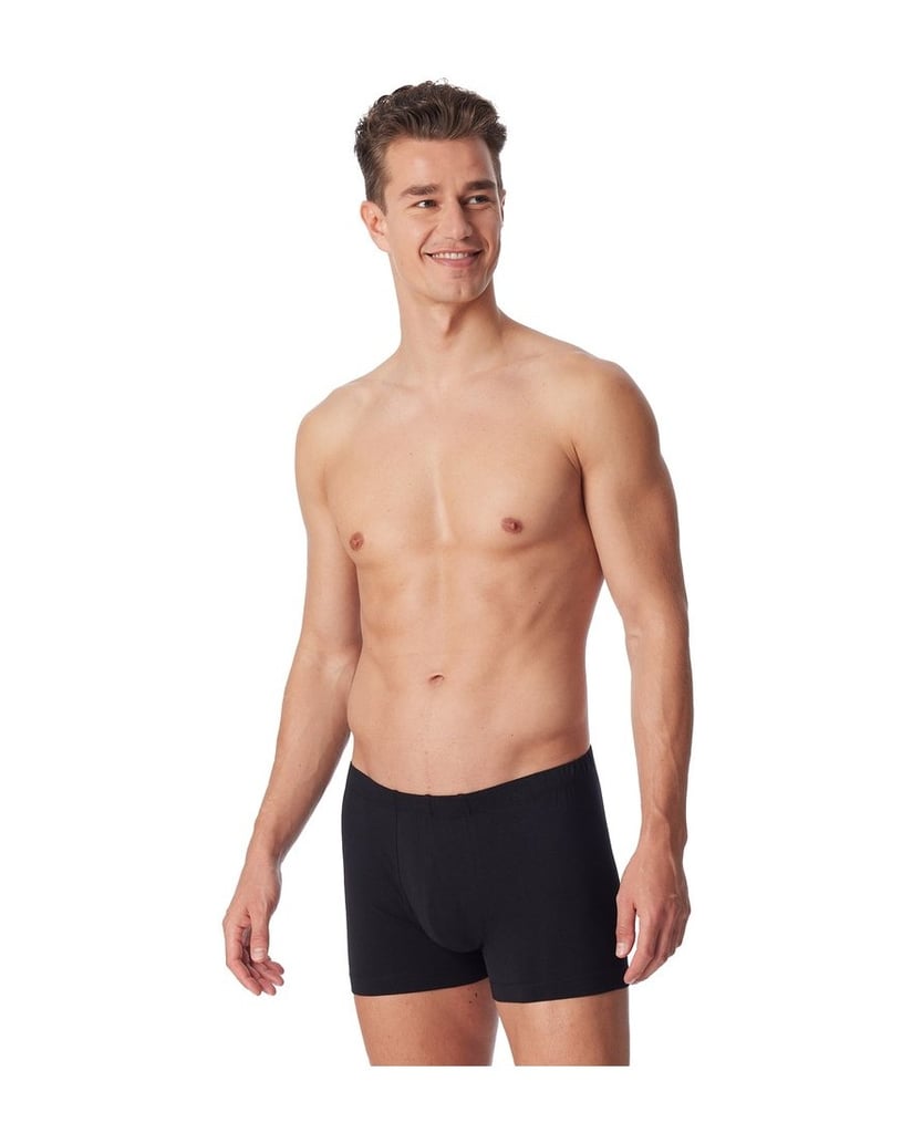 Uncover-by-Schiesser-Herren-Boxershort-3er-Pack-UNCOVER-Cotton-3PACK-Shorts-schwarz