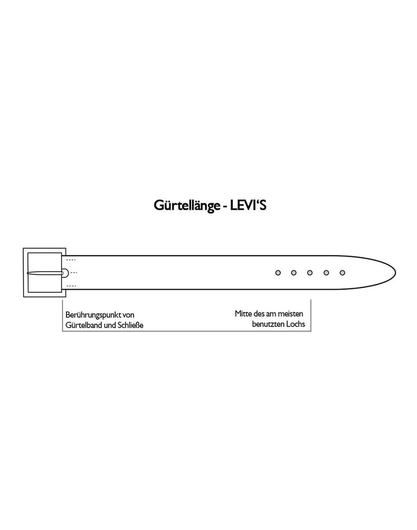 Levis-Herren-Gürtel-NEW-DUNCAN-schwarz