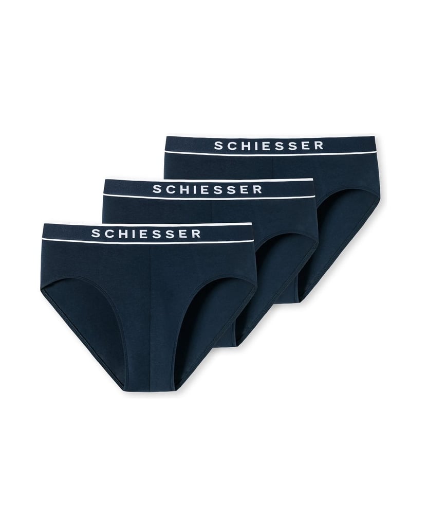 SCHIESSER-Herren-Slip-3er-Pack-3PACK-Rio-Slip-