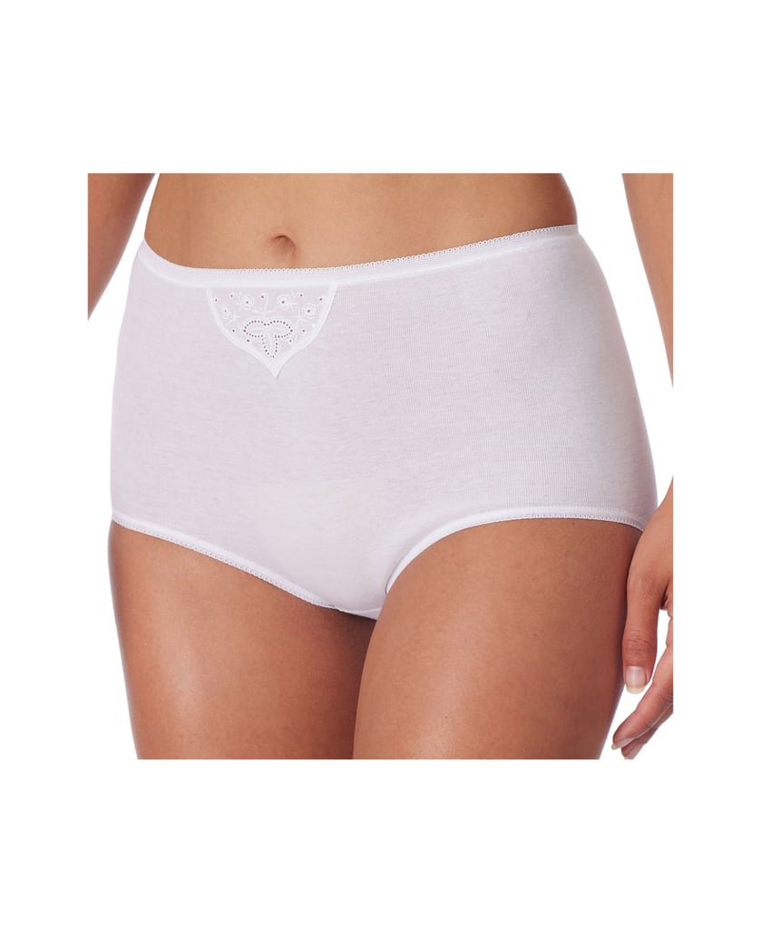 SCHIESSER-Damen-Slip-2er-Pack-Cotton-Essentials-schwarz