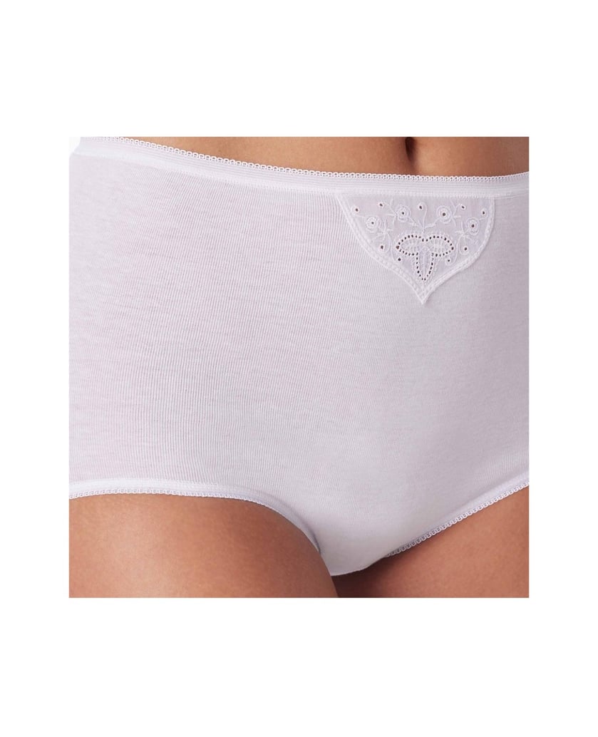 SCHIESSER-Damen-Slip-2er-Pack-Cotton-Essentials-schwarz