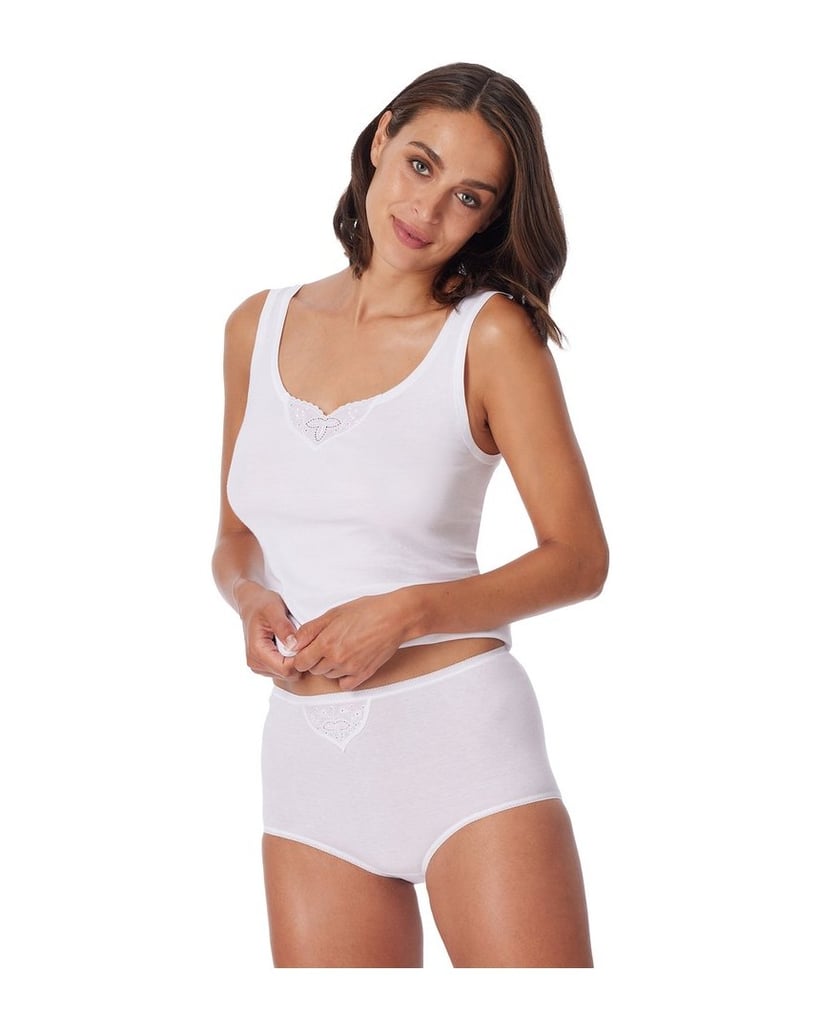 SCHIESSER-Damen-Slip-2er-Pack-Cotton-Essentials-schwarz