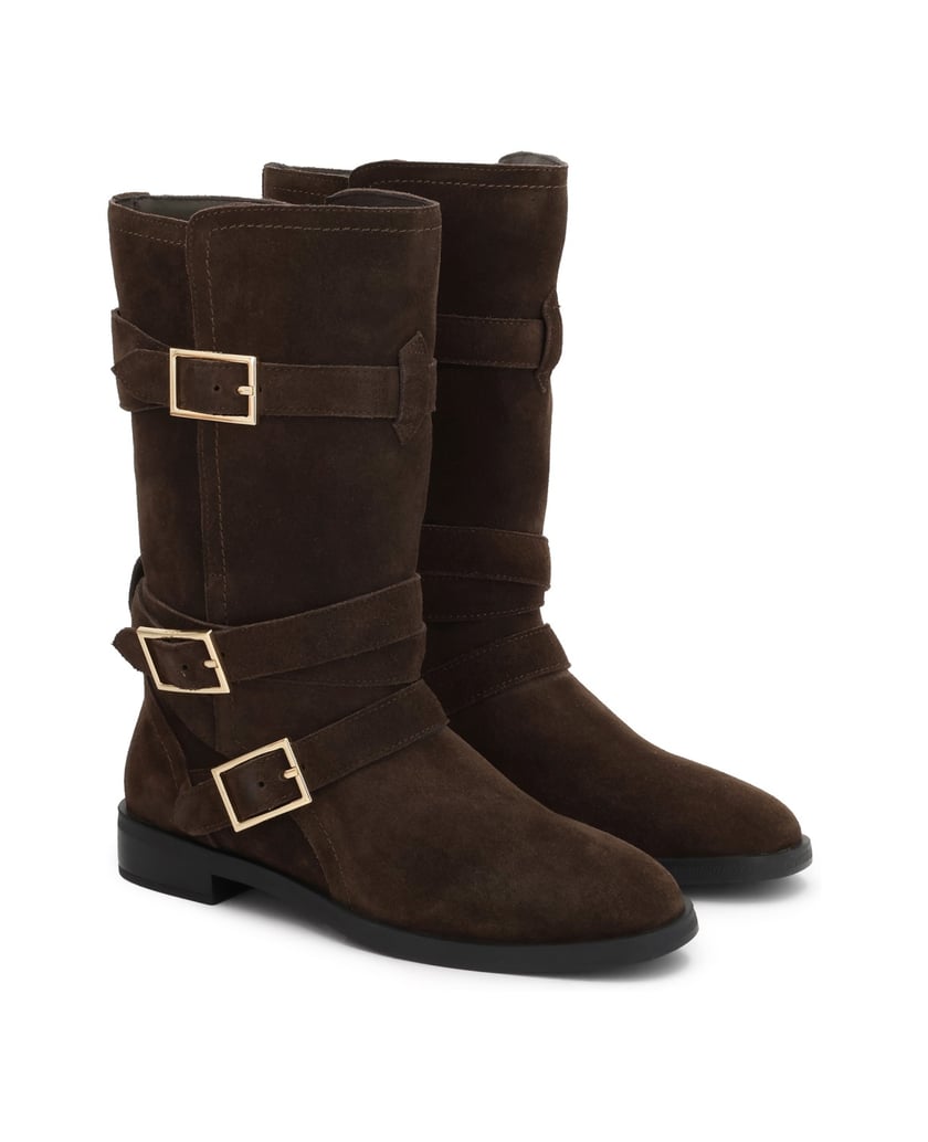 Kazar-High-brown-biker-boots-hnedá