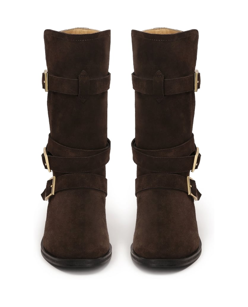 Kazar-High-brown-biker-boots-hnedá
