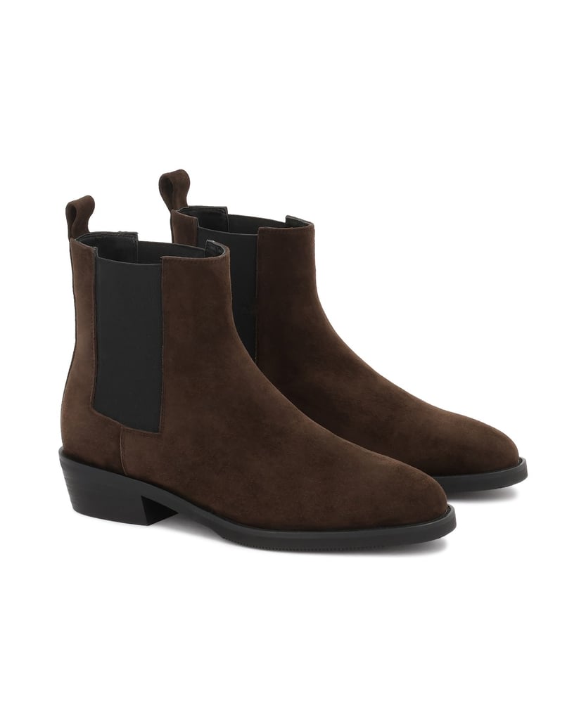 Kazar-Suede-boots-with-elastic-inserts-hnedá
