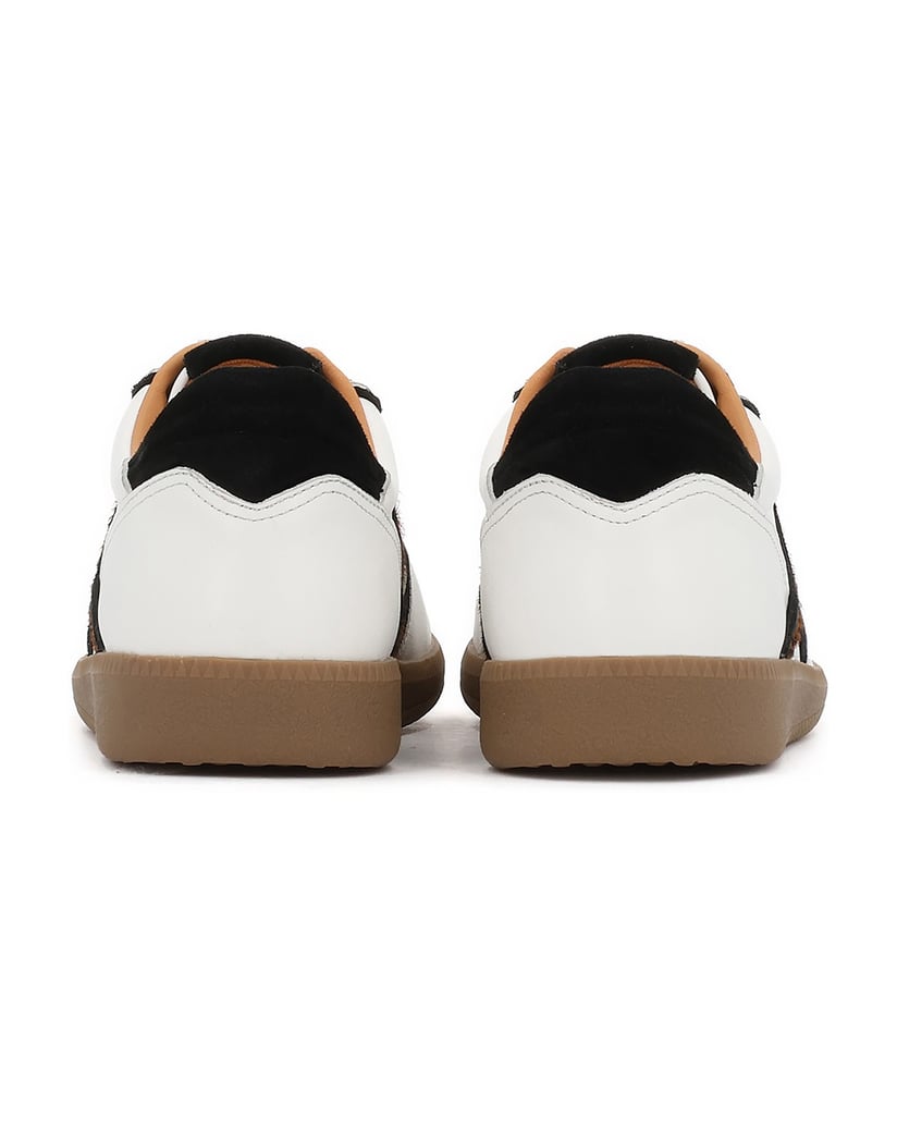 Kazar-Avantgardistische-Turnschuhe-mit-Tiermotiv-weiss