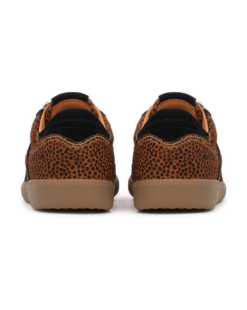 Kazar-Leather-sneakers-with-natural-hair-finish-hnedá