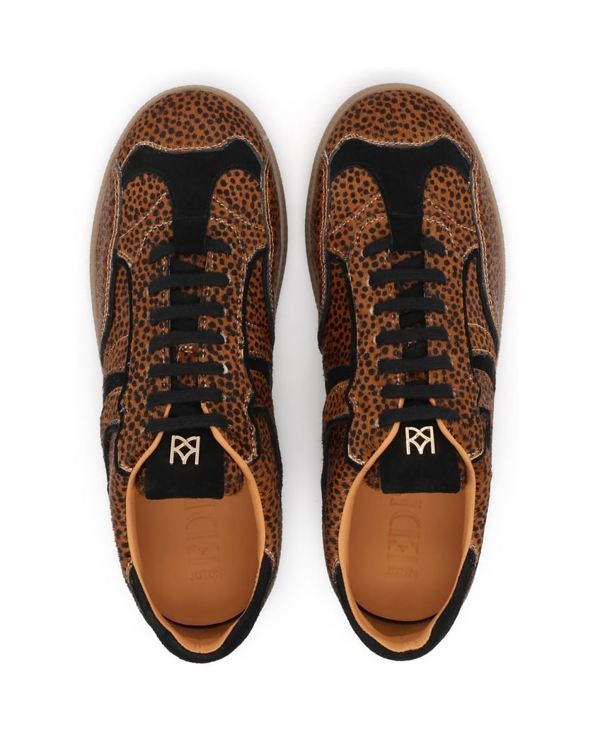 Kazar-Leather-sneakers-with-natural-hair-finish-hnedá