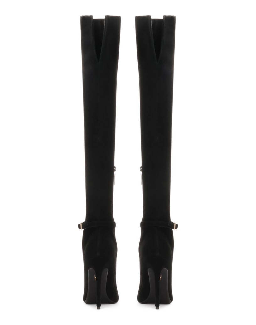Kazar-Suede-oveer-knee--boots-on-a-high-stiletto-heel-čierna