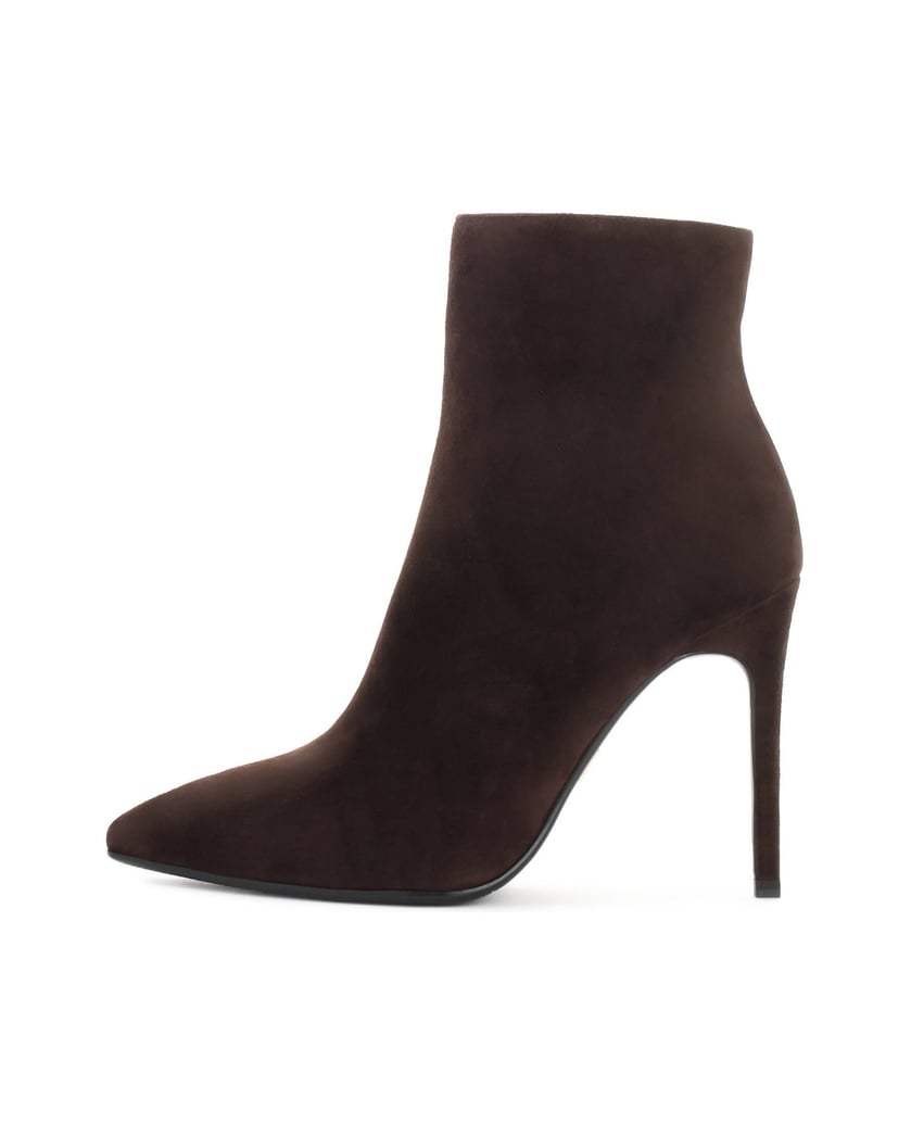 Kazar-Brown-suede-boots-with-a-slender-heel-hnedá