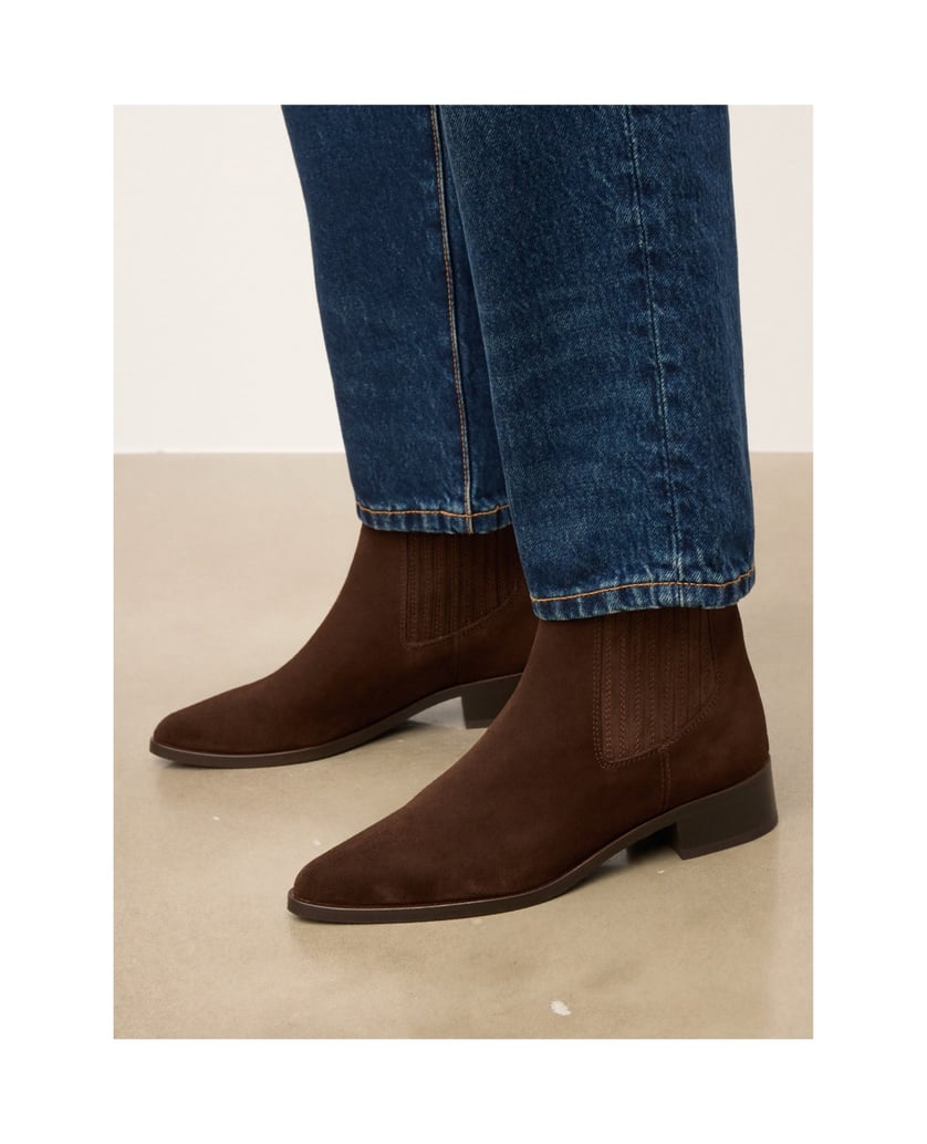 Kazar-Brown-suede-leather-Chelsea-boots-hnedá